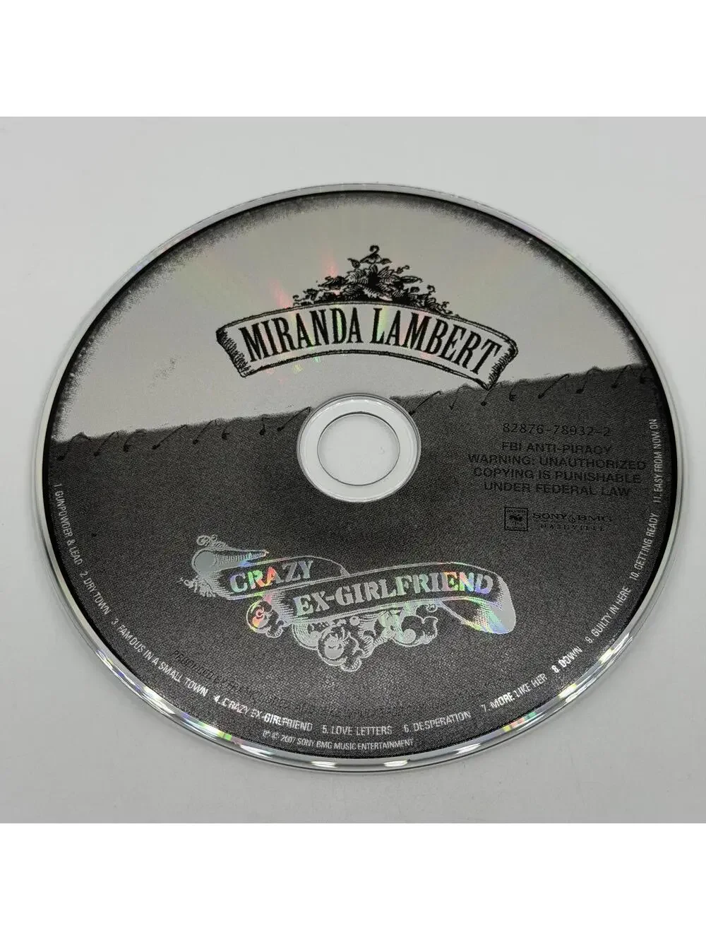 Miranda Lambert - Crazy Ex-Girlfriend (2007) - Audio CD - Country - Picture 2 of 3